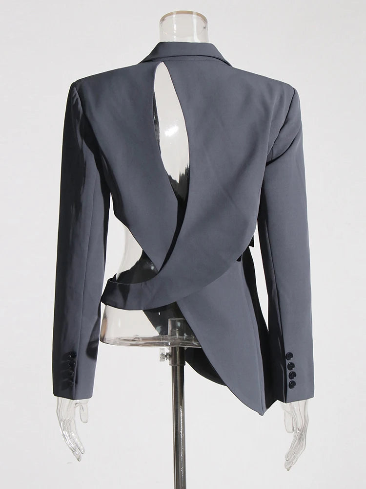 Blazer Plume Porté